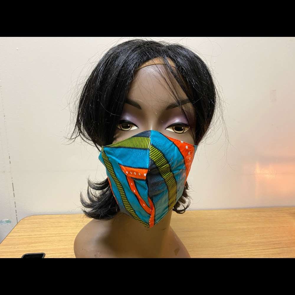 African face mask.